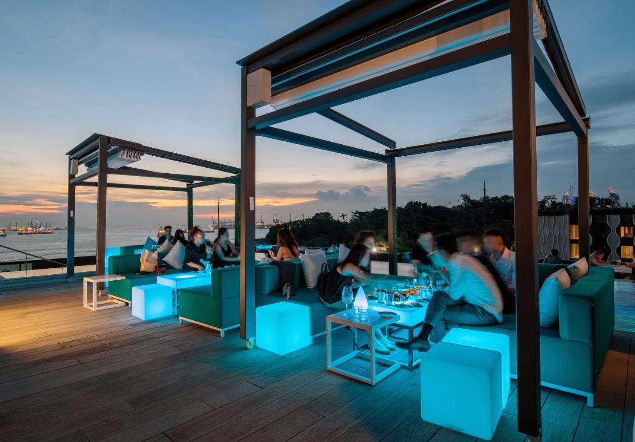 סינגפור The Outpost Hotel Sentosa By Far East Hospitality (Adults Only) מראה חיצוני תמונה Sky Bar