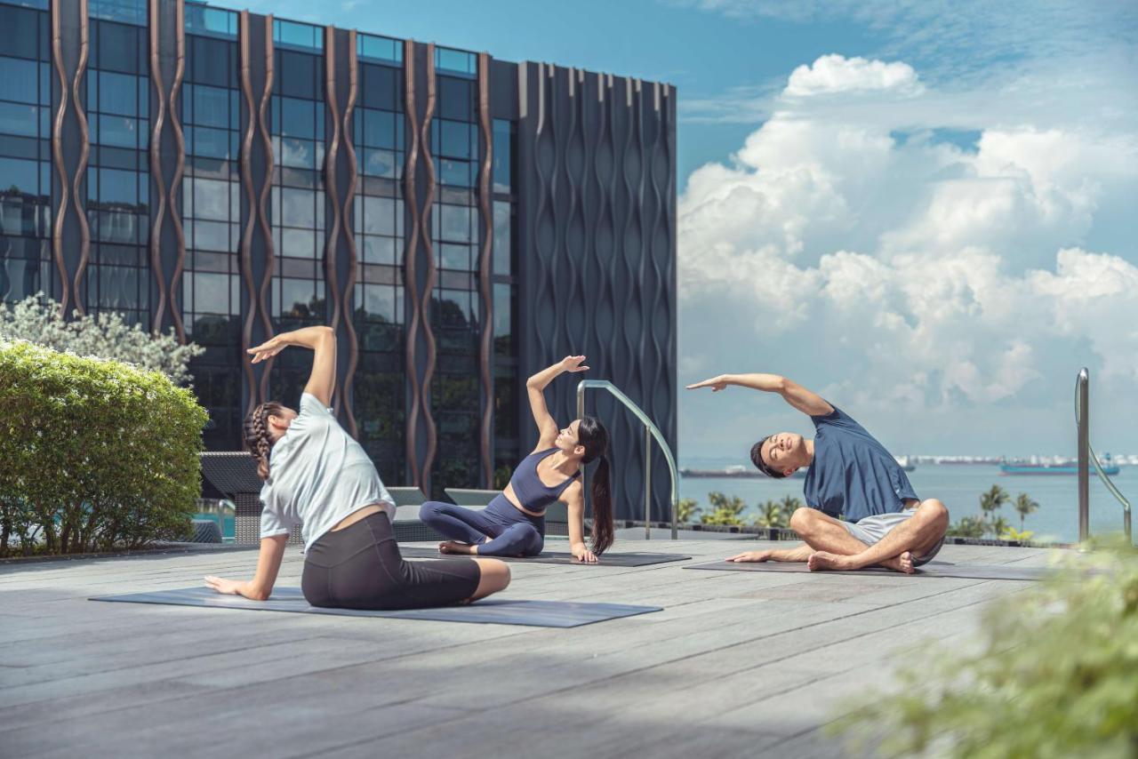 סינגפור The Outpost Hotel Sentosa By Far East Hospitality (Adults Only) מראה חיצוני תמונה The Yoga Deck