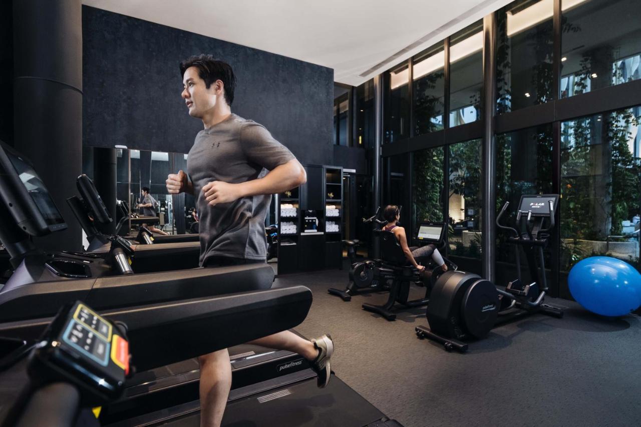 סינגפור The Outpost Hotel Sentosa By Far East Hospitality (Adults Only) מראה חיצוני תמונה The gym at the hotel