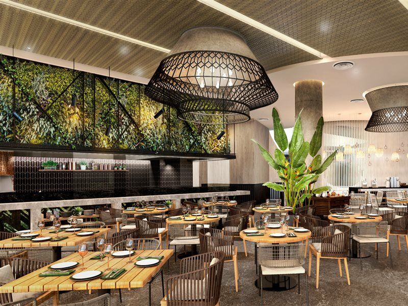סינגפור The Outpost Hotel Sentosa By Far East Hospitality (Adults Only) מראה חיצוני תמונה The interior of the restaurant