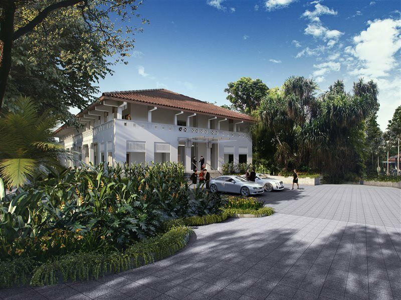 סינגפור The Outpost Hotel Sentosa By Far East Hospitality (Adults Only) מראה חיצוני תמונה The proposed new building of the University of the South Pacific
